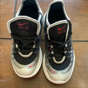 Nike Air Black and Silver Sneakers